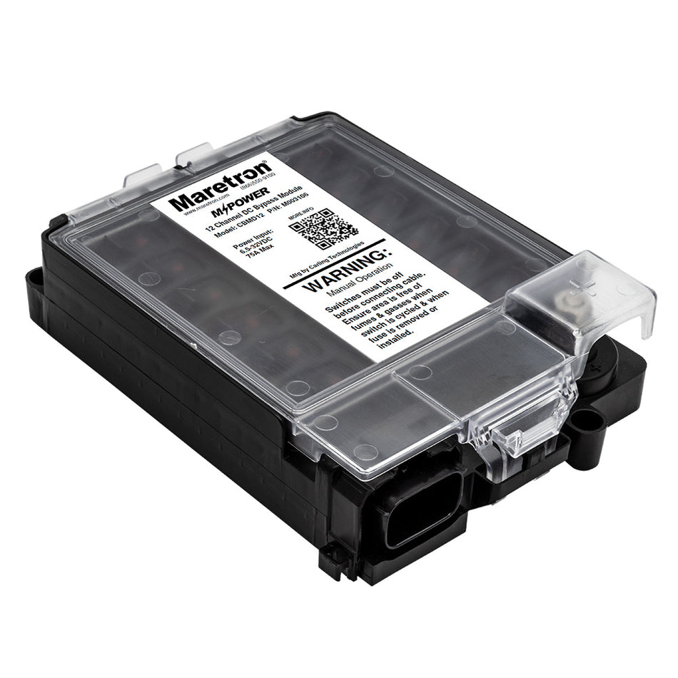 Maretron 12 Circuit Bypass Module NMEA 2K w/o Fuse Pack & Jumper Wire
