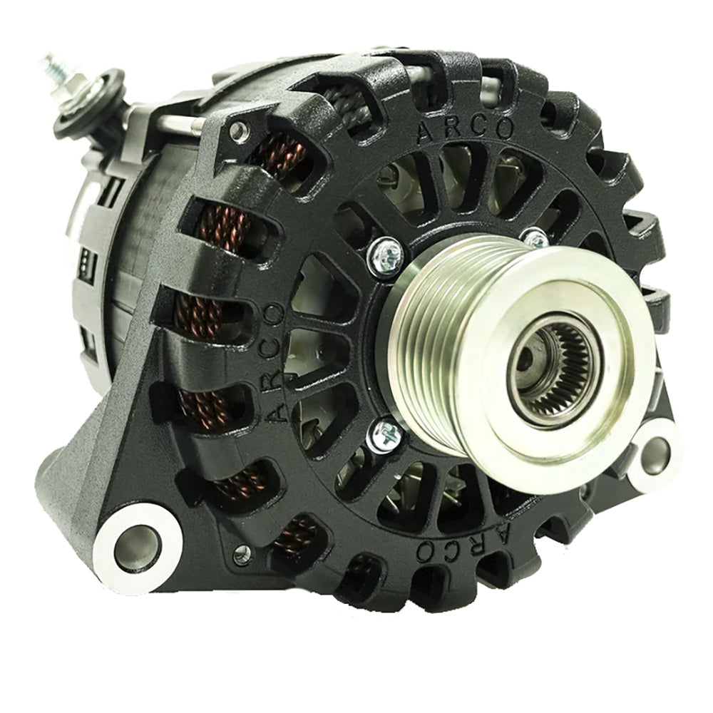 ARCO Marine Zeus A8000-48V 8kW N62 Alternator with Clutch Pulley