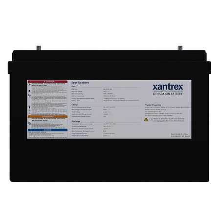Xantrex 36V 50Ah Lithium-Ion (LiFePO4) Battery - Part #886-0050-36-B