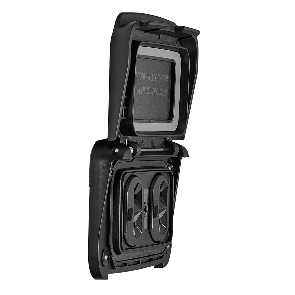 Scanstrut Ventura Series Dual AC Outlet - 125V - 20A