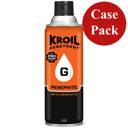 Kroil Penephite Penetrant - Aerosol - 13oz Can with Graphite (PH132-CASE)