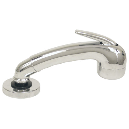 Scandvik Chrome Euro Sprayer with 6 ft Black Nylon Hose - Part 14041