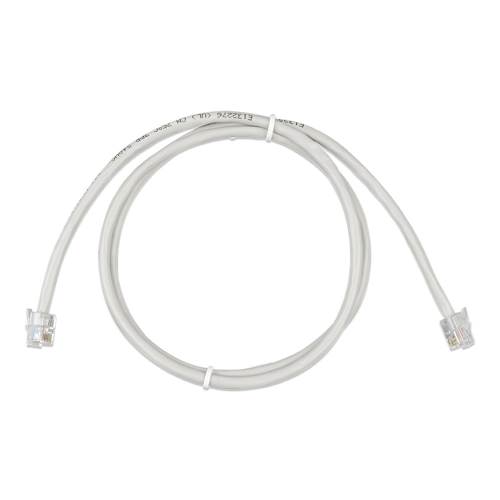 Victron Energy RJ12 UTP Cable - 0.3M for Battery Monitor Connections