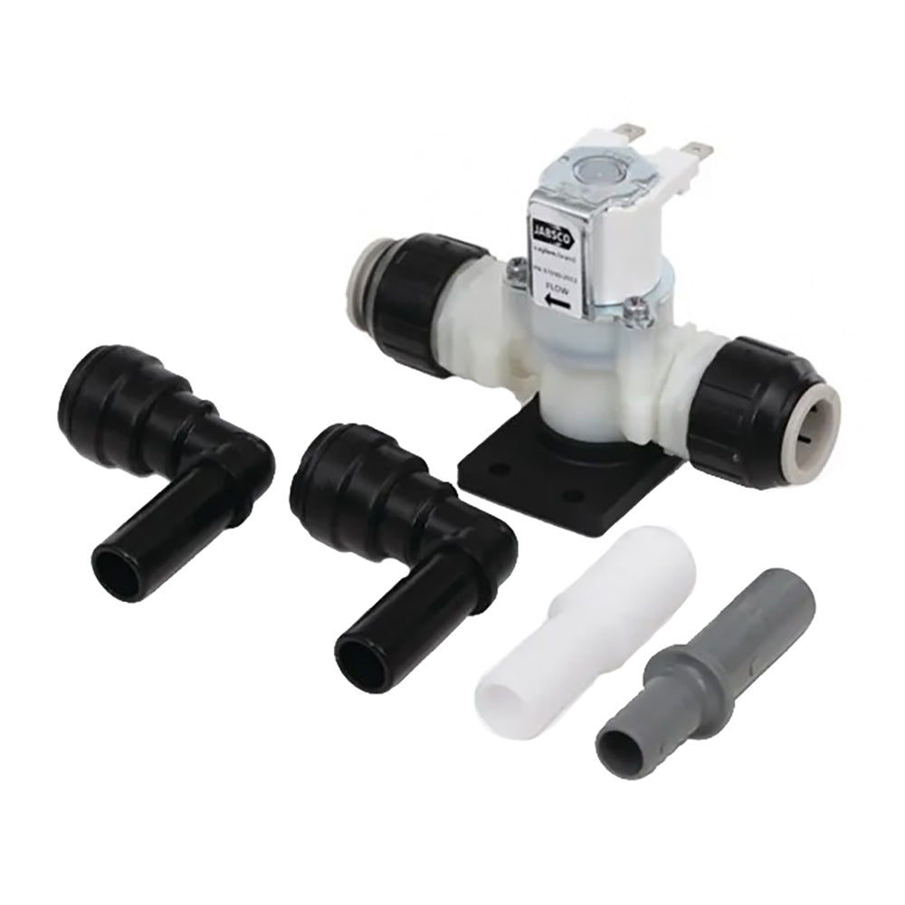 Jabsco 37038-2024 24V Solenoid and Anti-Syphon Valve for Quiet Flush Toilets