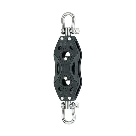 Harken 29mm Carbo Double Swivel Symmetrical Fishing Pulley for Sport Fishing Boats