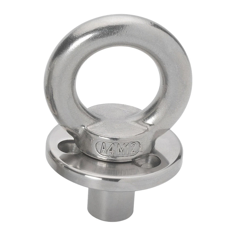 Barton Marine M12 Deck Plate with Fixing Eye and Blanking Plug