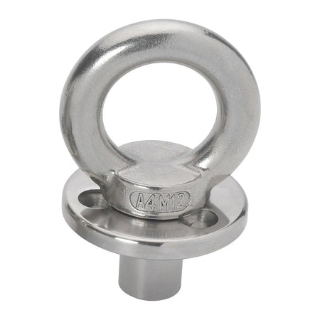 Barton Marine M12 Deck Plate with Fixing Eye and Blanking Plug