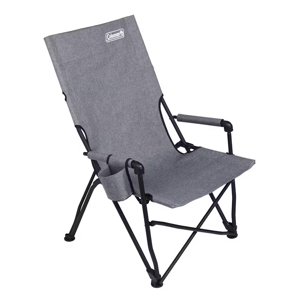 Coleman Forester Series Sling Chair - Grey for Camping and Backyard Relaxation