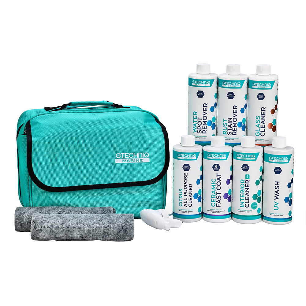 Gtechniq Marine Aftercare Kit - Complete Vessel Maintenance Set for Onboard Use