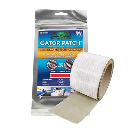 Gator Guards Gator Patch 3 x 6 Fiberglass Reinforced Repair Patch for Kayaks and Boats