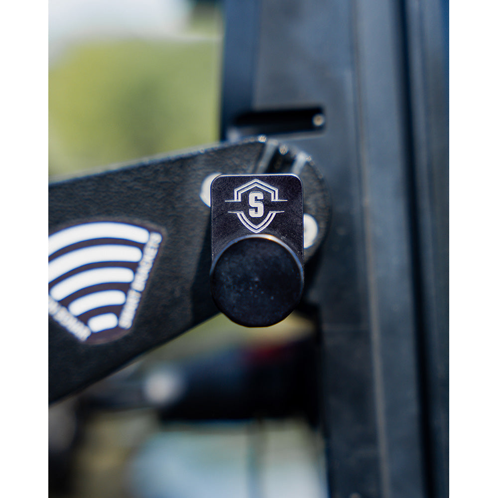 Secure Outdoors Elite Lock - Single Universal Black for Trolling Motors & Gear Security