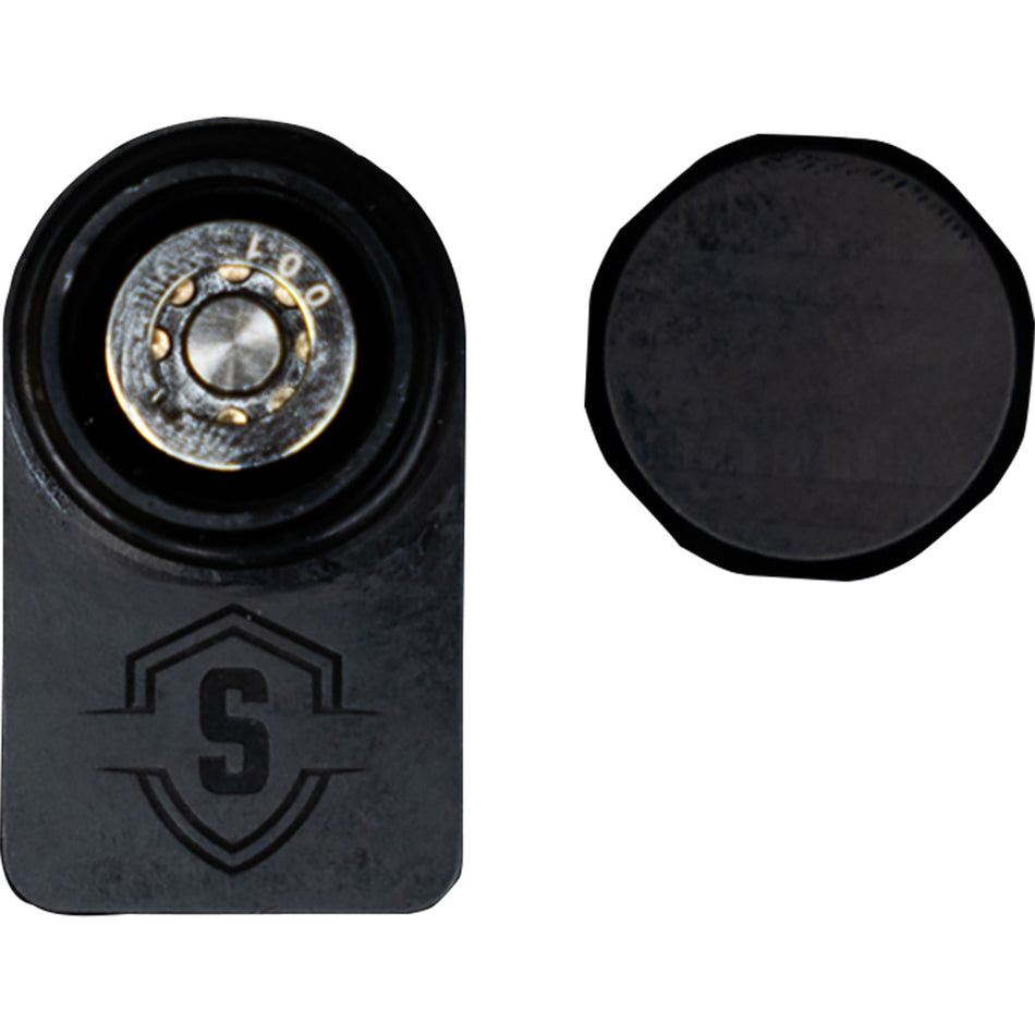 Secure Outdoors Elite Lock - Single Universal Black for Trolling Motors & Gear Security
