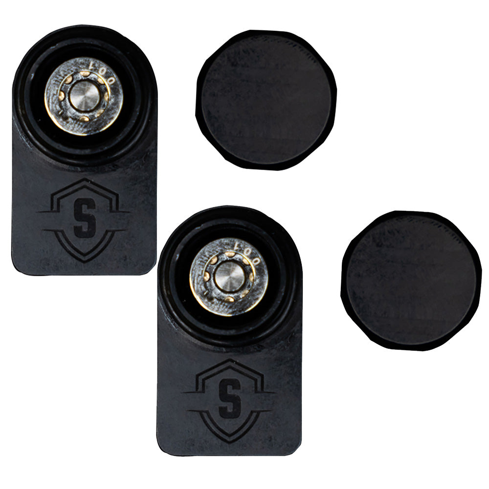 Secure Outdoors Elite Lock Dual Universal Black - High-Security Boat Lock for Trolling Motors & Accessories