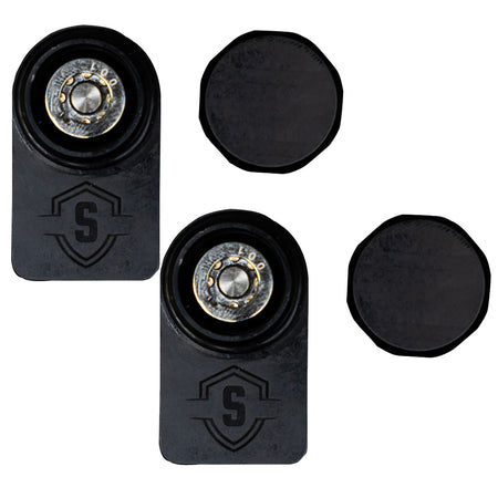 Secure Outdoors Elite Lock Dual Universal Black - High-Security Boat Lock for Trolling Motors & Accessories