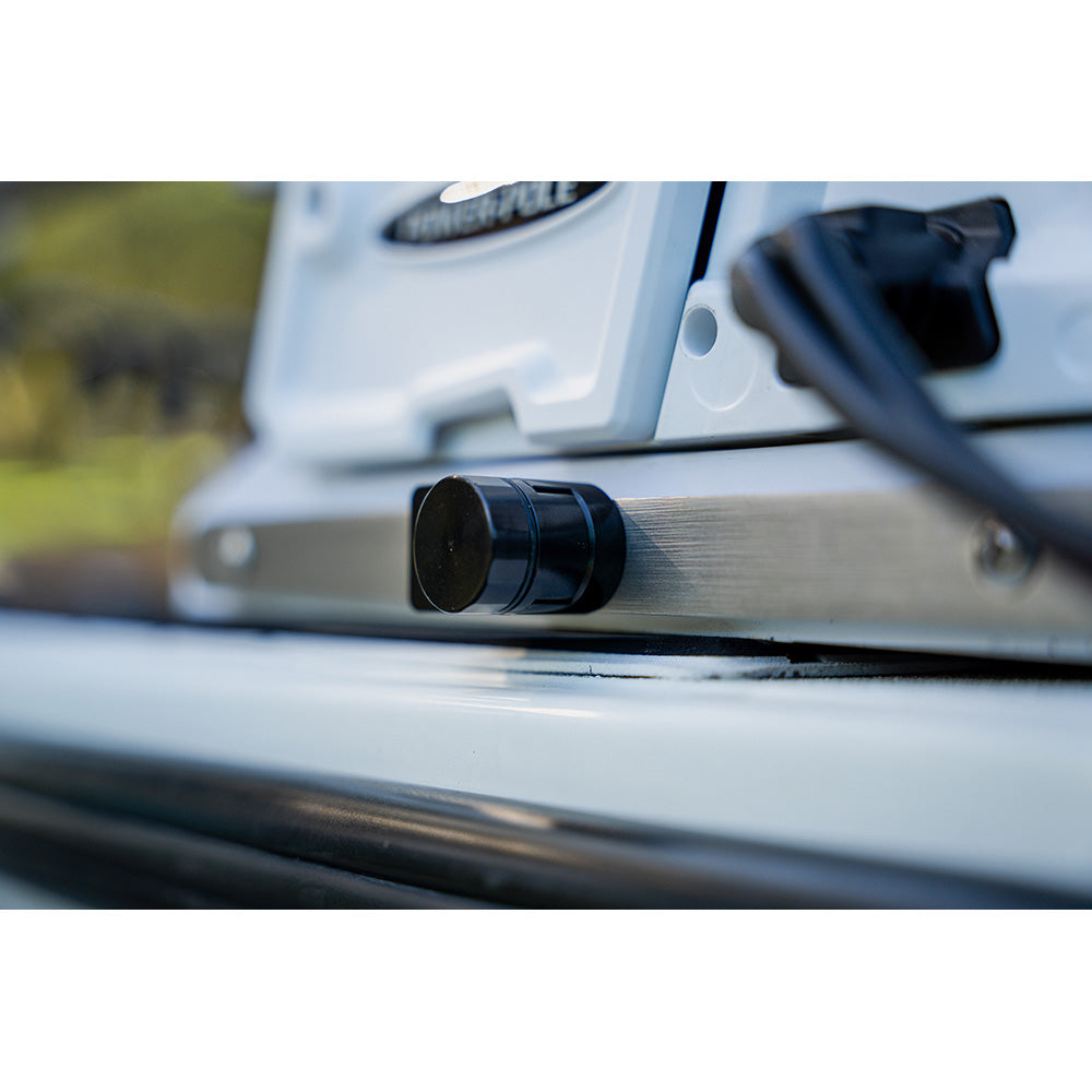 Secure Outdoors Elite Lock - Single Power-Pole PV Security Lock in Silver
