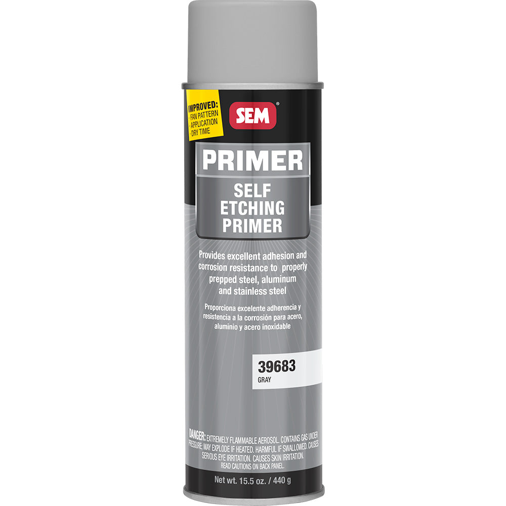 SEM Self Etching Primer 20oz Aerosol Can - Grey