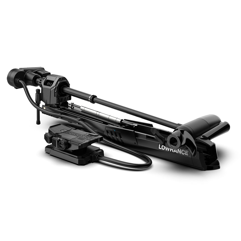 Lowrance Ghost X 47-inch Freshwater Trolling Motor with GPS Remote and Active Imaging 3-in-1 Nosecone