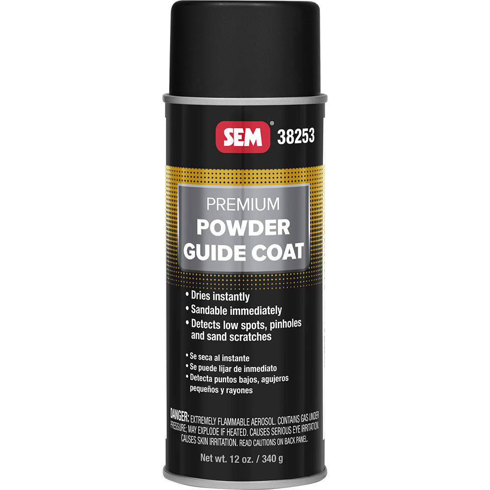 SEM Premium Powder Guide Coat 16oz Aerosol for Auto Body Refinishing