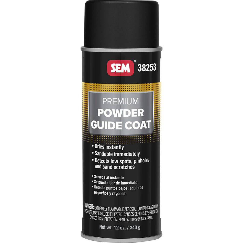 SEM Premium Powder Guide Coat 16oz Aerosol for Auto Body Refinishing