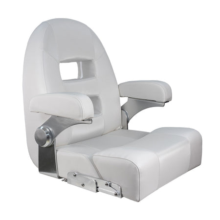 Springfield Center Console Helm Flip-Up - White/White