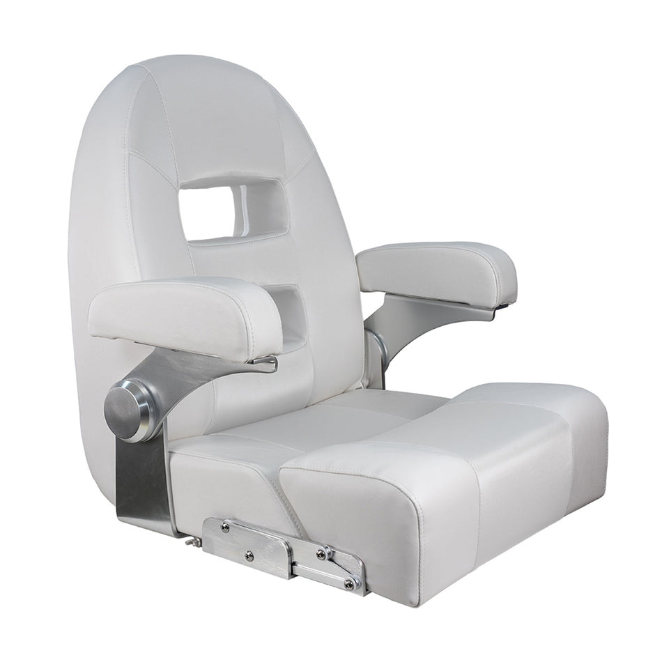 Springfield Center Console Helm Flip-Up - White/White