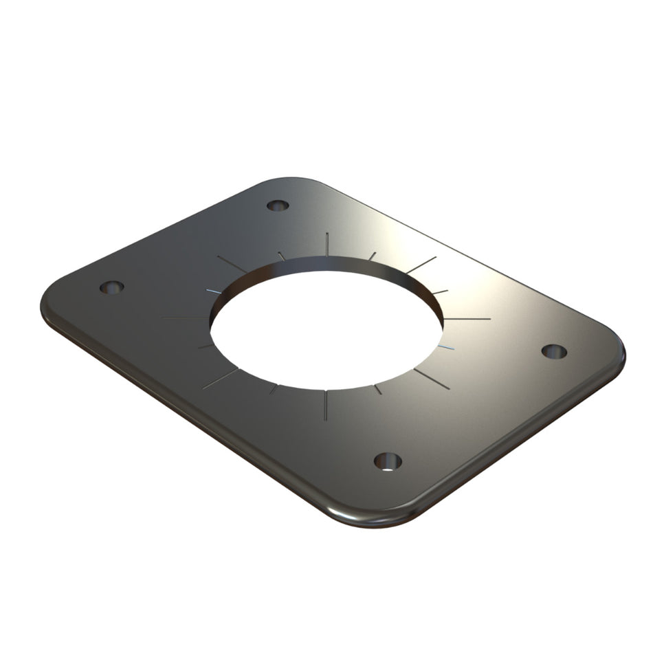 TACO Marine Grand Slam 300 Universal Backing Plate Pair for GS-300 & GS-390 Outrigger Mounts