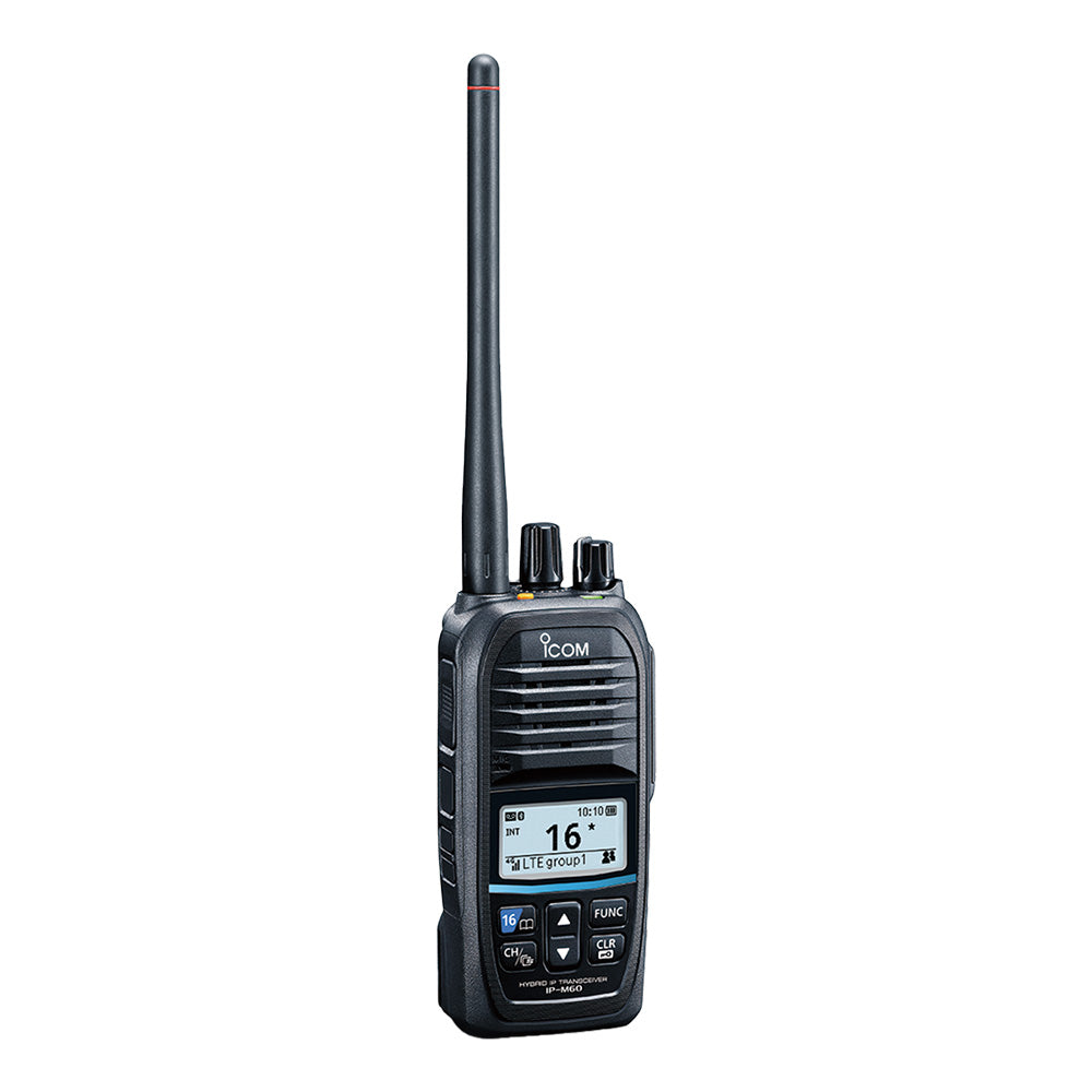 Icom IP-M60 Hybrid LTE Plus Marine VHF Radio - Land and Sea Communication Solution
