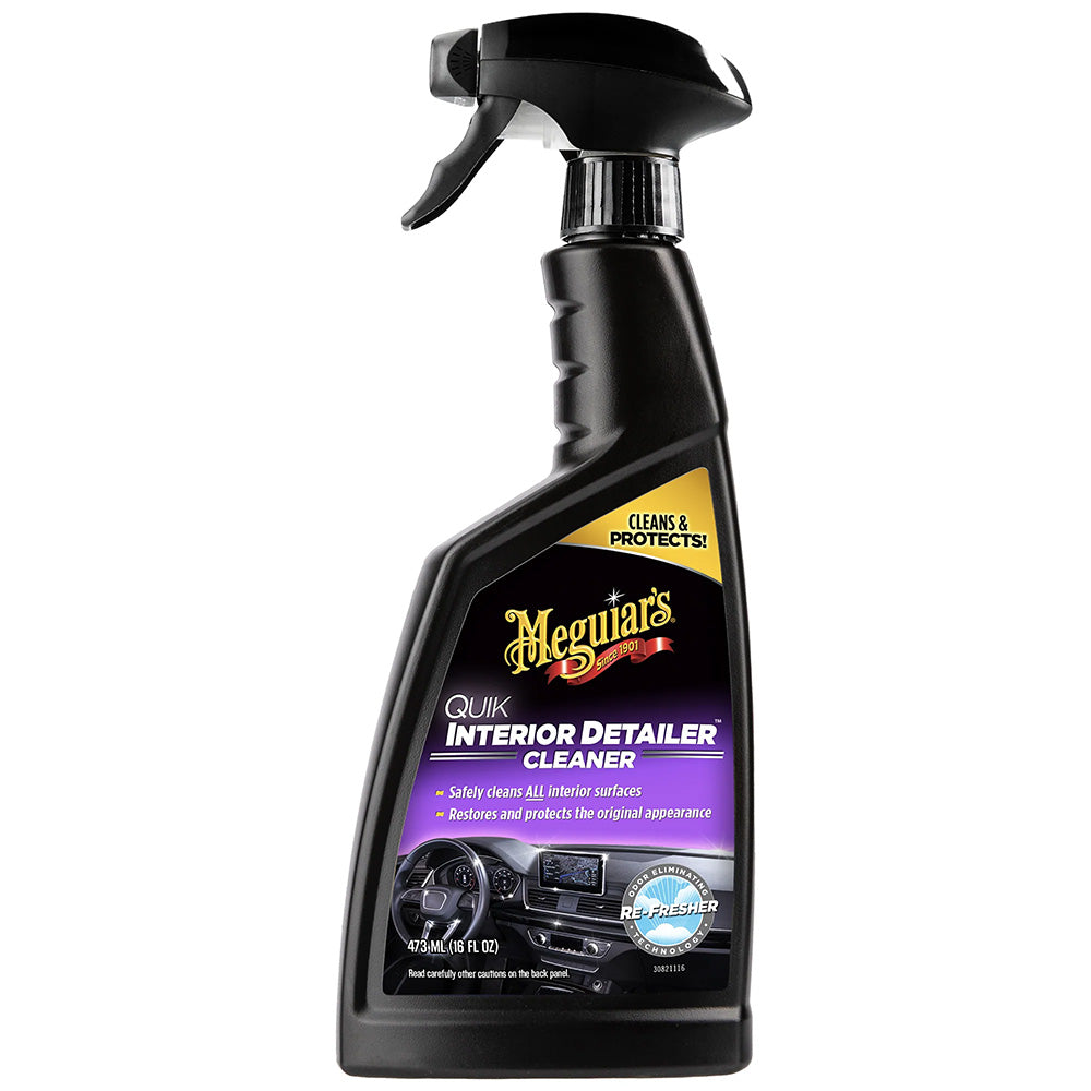 Meguiar's Quik Interior Detailer - 16oz for Fast and Safe Interior Cleaning