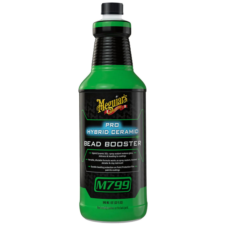 Meguiar's PRO Hybrid Ceramic Bead Booster 32oz * Versatile Spray Sealant & Detailer