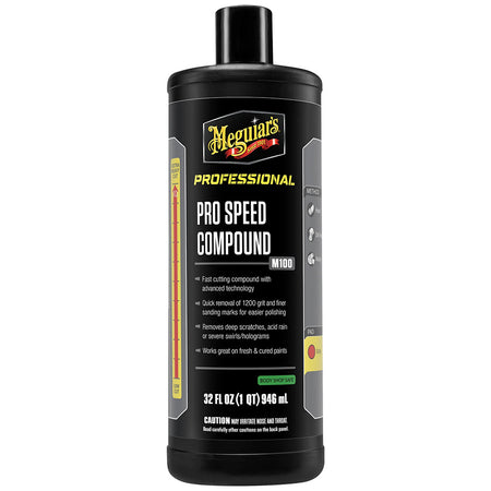 Meguiar's Professional Pro Speed Compound 32oz for Fast Scratch and Swirl Removal