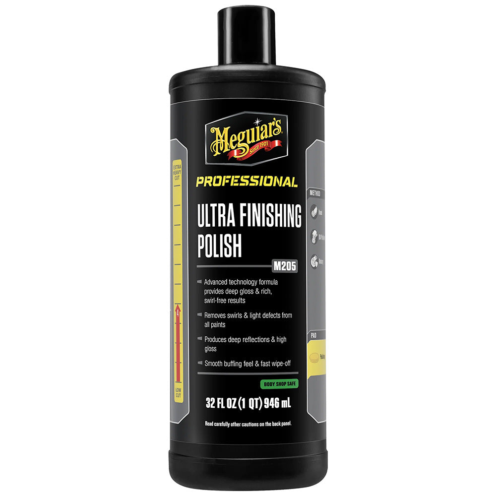 Meguiar's Professional Ultra Finishing Polish - 32oz for Deep Gloss and Swirl-Free Finish