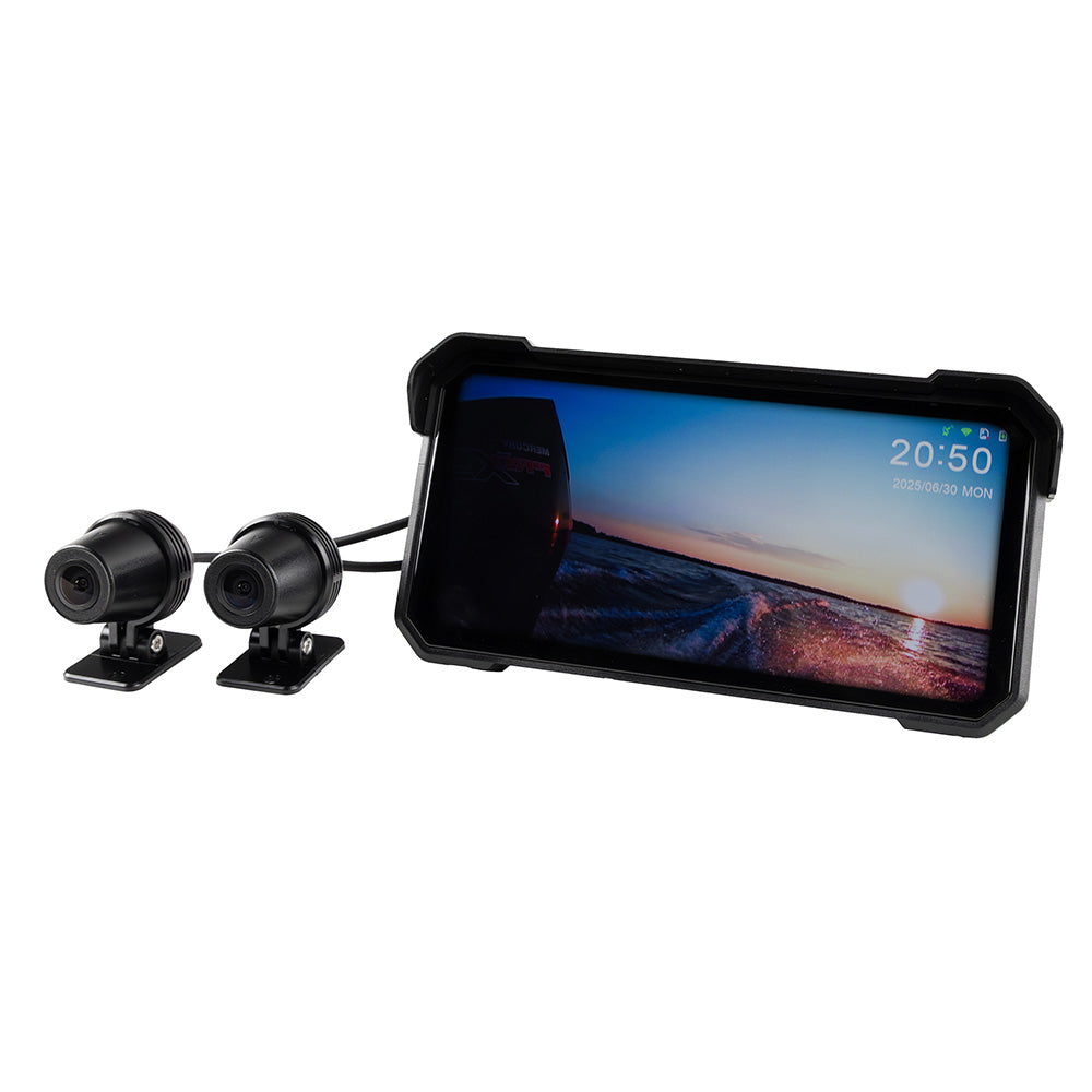 Aqua-Vu The Captain 4K LCD Display & Dual Camera System for Off-Road Vehicles