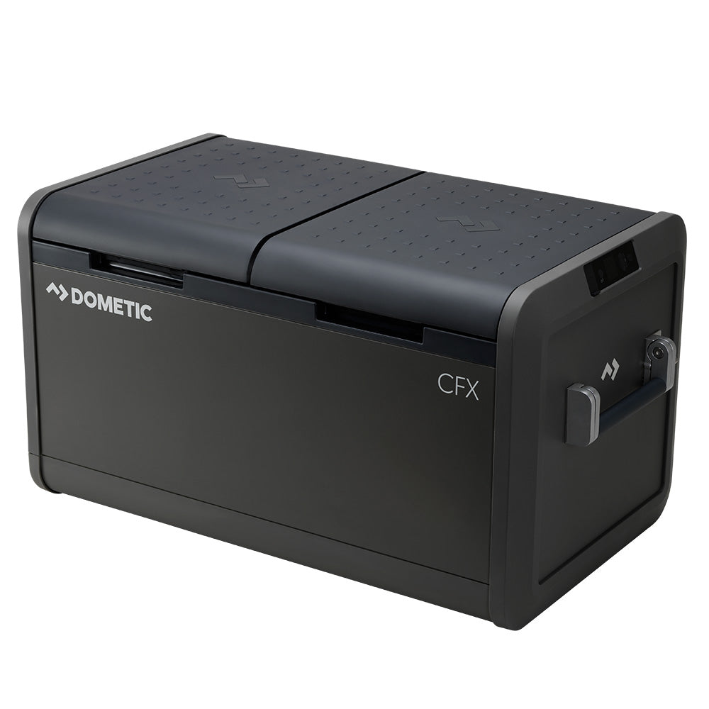 Dometic CFX5 75DZ Ice-Free 75L Dual-Zone Electric Cooler - Black for Camping and Travel