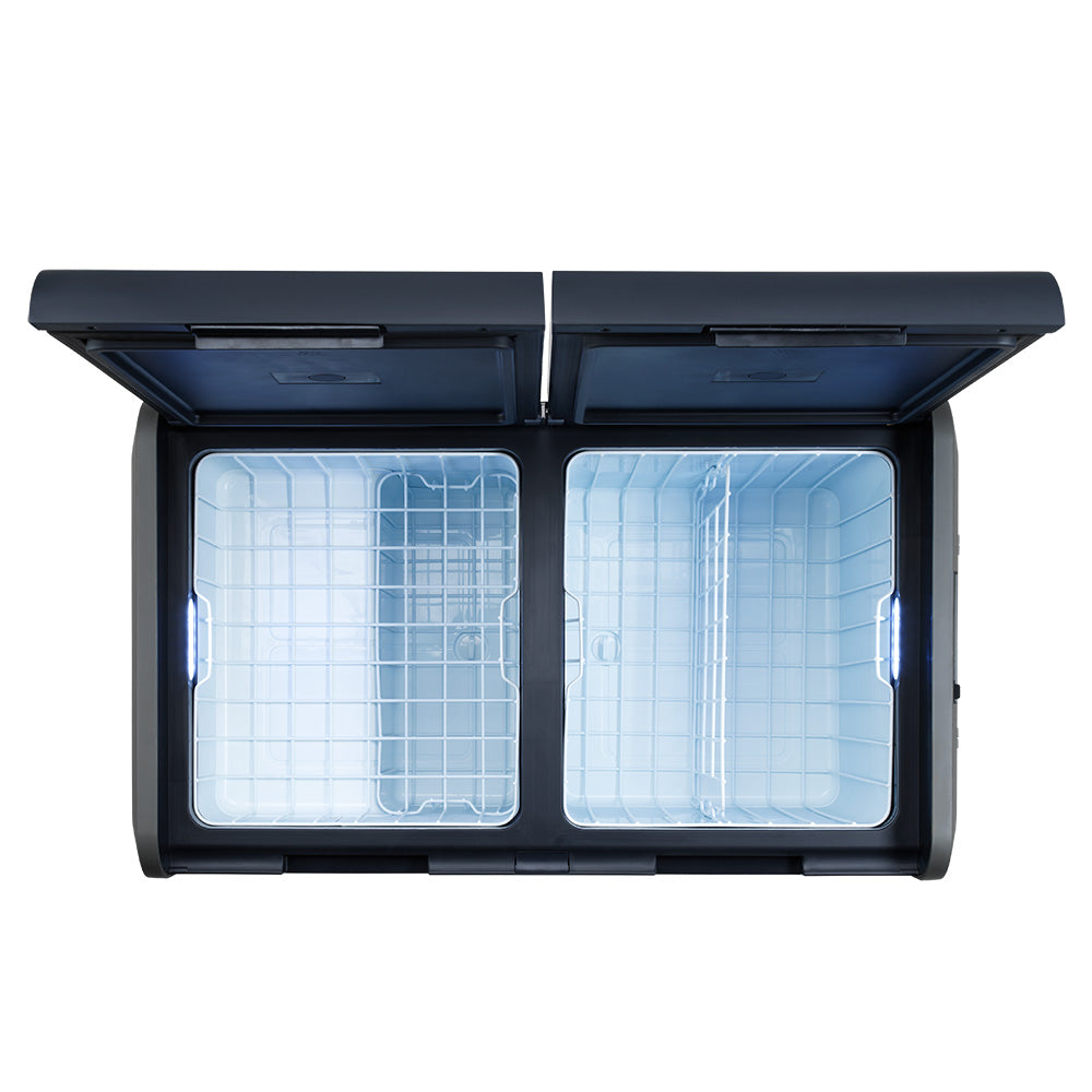 Dometic CFX5 95DZ Dual Zone Ice-Free Electric Cooler - 95L Capacity for Camping and Travel