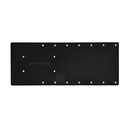 Sea Brackets 18-inch Straight Trolling Motor Plate for Garmin Kraken - Black
