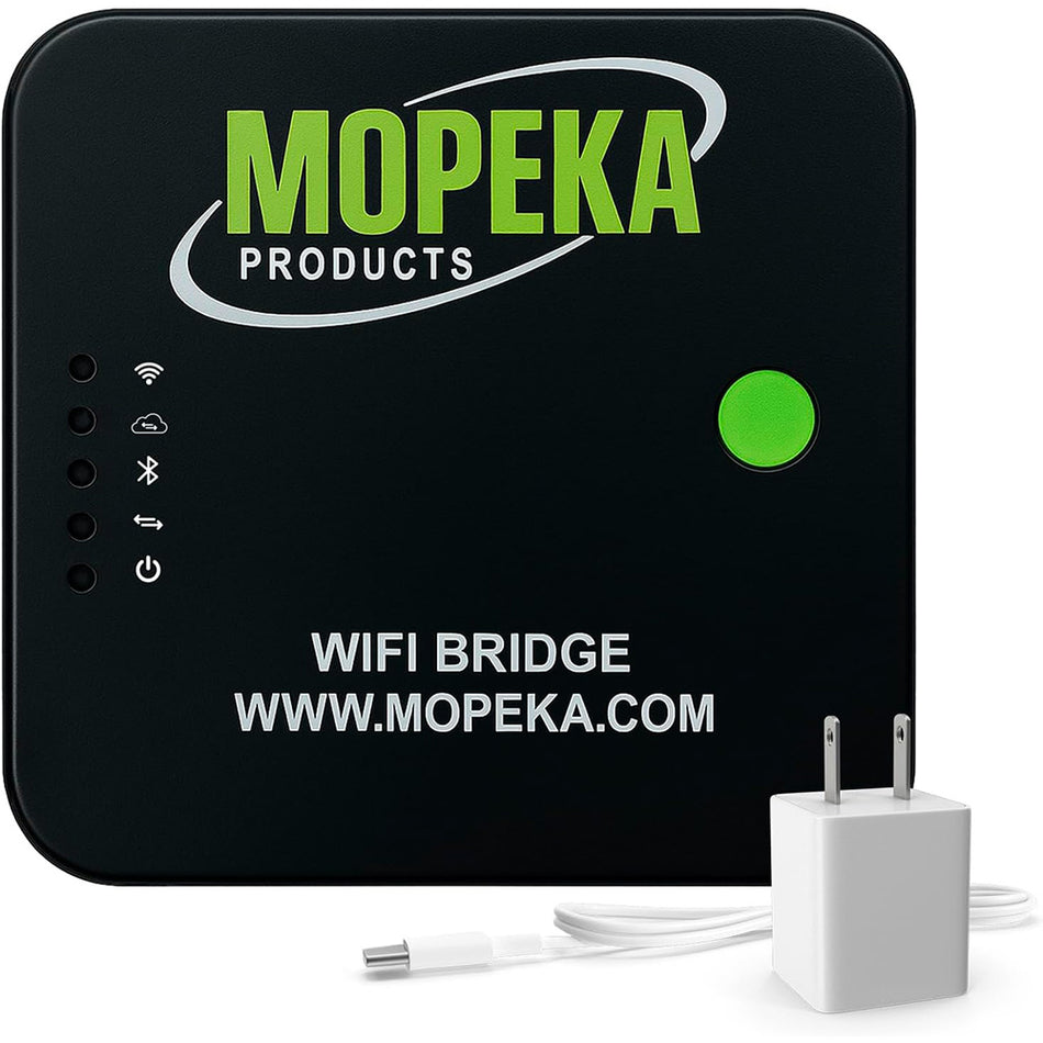 Mopeka M2004015 2.4 GHz Wi-Fi Bridge with USB Cable and Power Cube