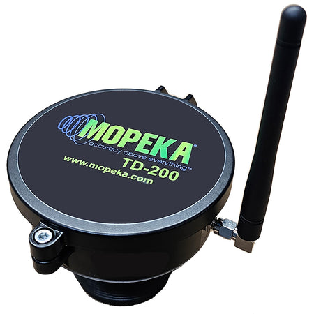 Mopeka TD200 BLE - LR 4' or Less Tall Liquid Level Sensor for Non-Pressurized Tanks