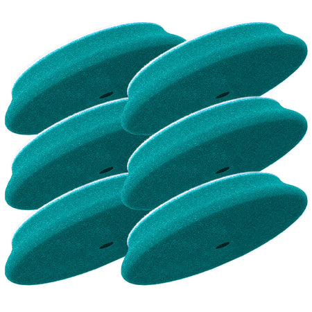 RUPES D-A Intermediate Foam Polishing Pad 40mm Light Blue (6-Pack) for Dual-Action Polishers