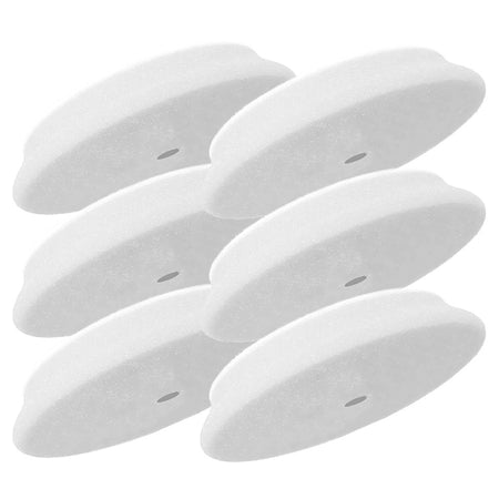 RUPES D-A Ultra Fine Polishing Foam Pad 40mm White - Pack of 6