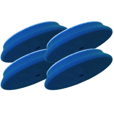 RUPES D-A Coarse Foam Pad 40mm Blue - 4-Pack for Dual-Action Polishers