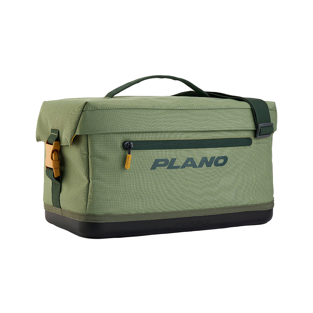 Plano Weekend Softsider Tackle Bag - 3700 Series Moss with Waterproof Base and Quick Access Pockets