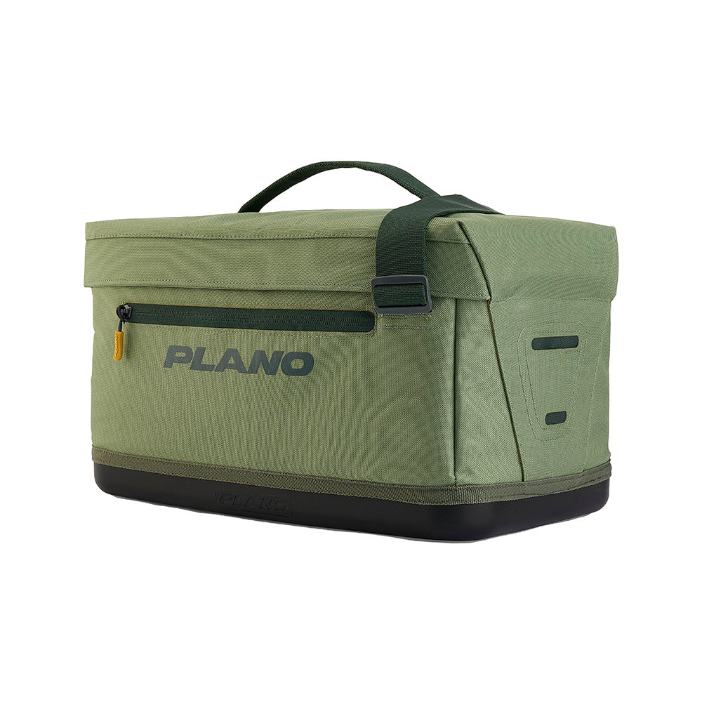 Plano Weekend Softsider Tackle Bag - 3700 Series Moss with Waterproof Base and Quick Access Pockets