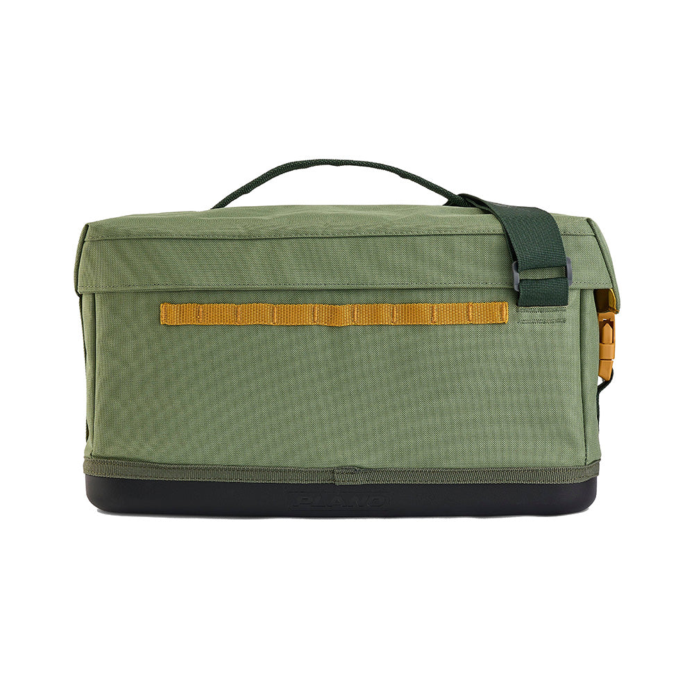 Plano Weekend Softsider Tackle Bag - 3700 Series Moss with Waterproof Base and Quick Access Pockets