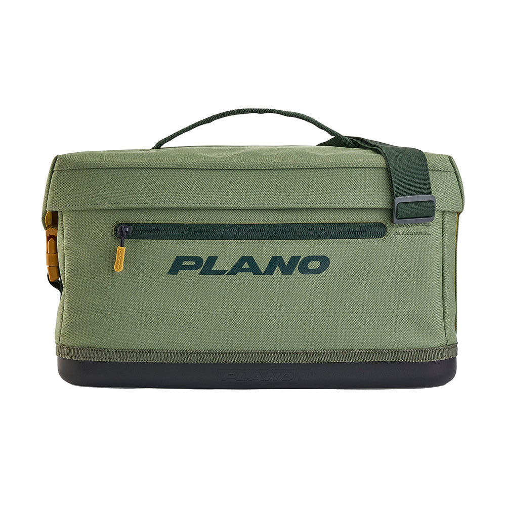 Plano Weekend Softsider Tackle Bag - 3700 Series Moss with Waterproof Base and Quick Access Pockets