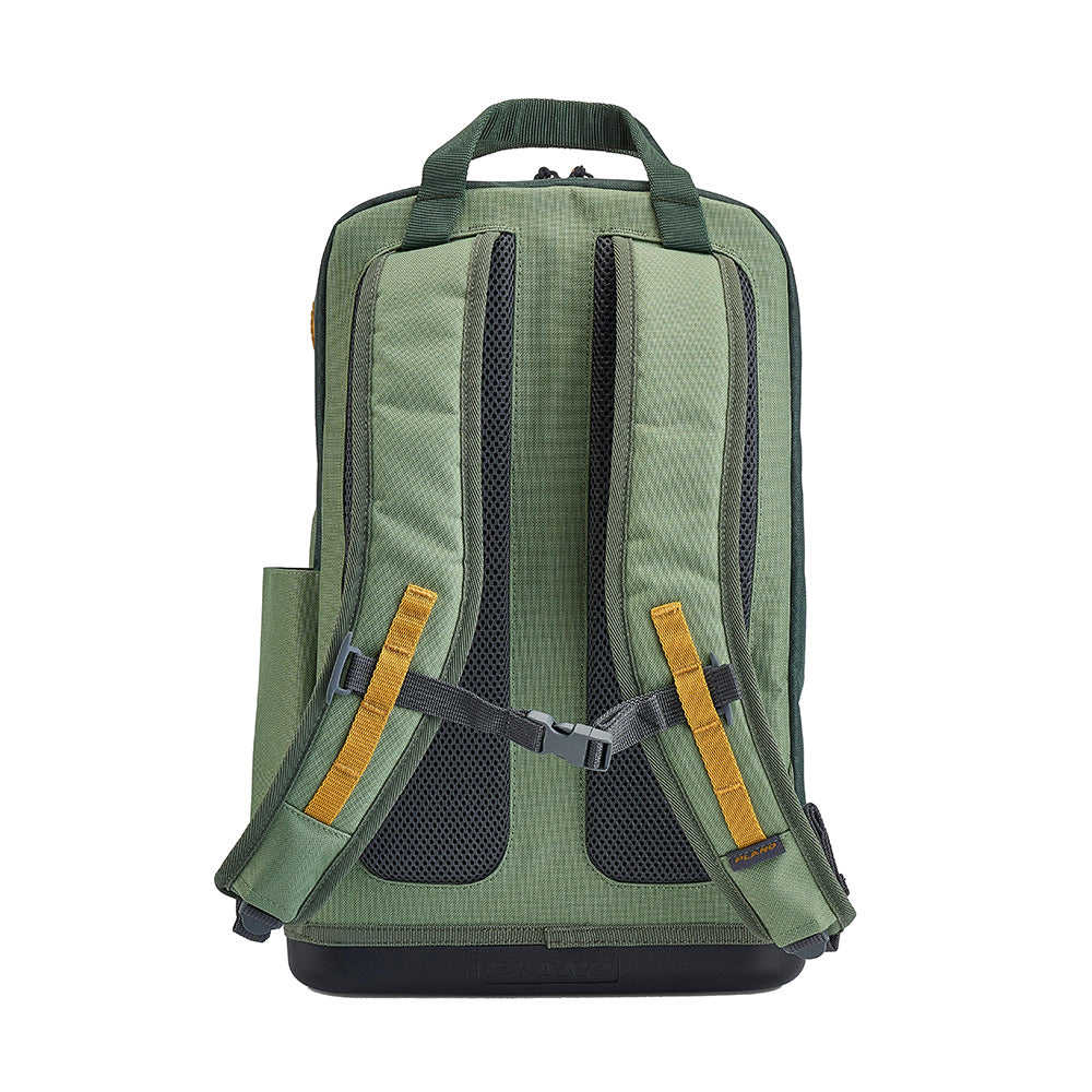 Plano Weekend Tackle Backpack - Moss with Waterproof Base and Organized Storage