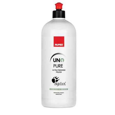 RUPES Uno Pure Ultra-Fine Finishing Polish 33.8oz * Professional Grade Car Polishing Solution