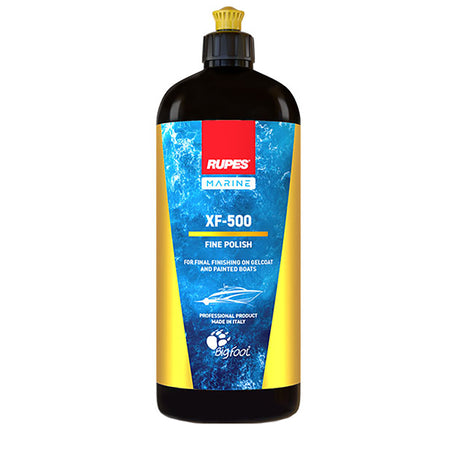RUPES Marine XF-500 Fine Polish 33.8oz for Gelcoat and Painted Surfaces