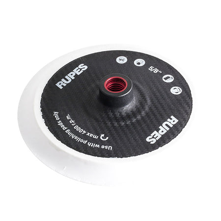 RUPES Backing Pad 165mm (6.5 inch) Velcro with 5/8 inch Female Thread for Rotary Polishers