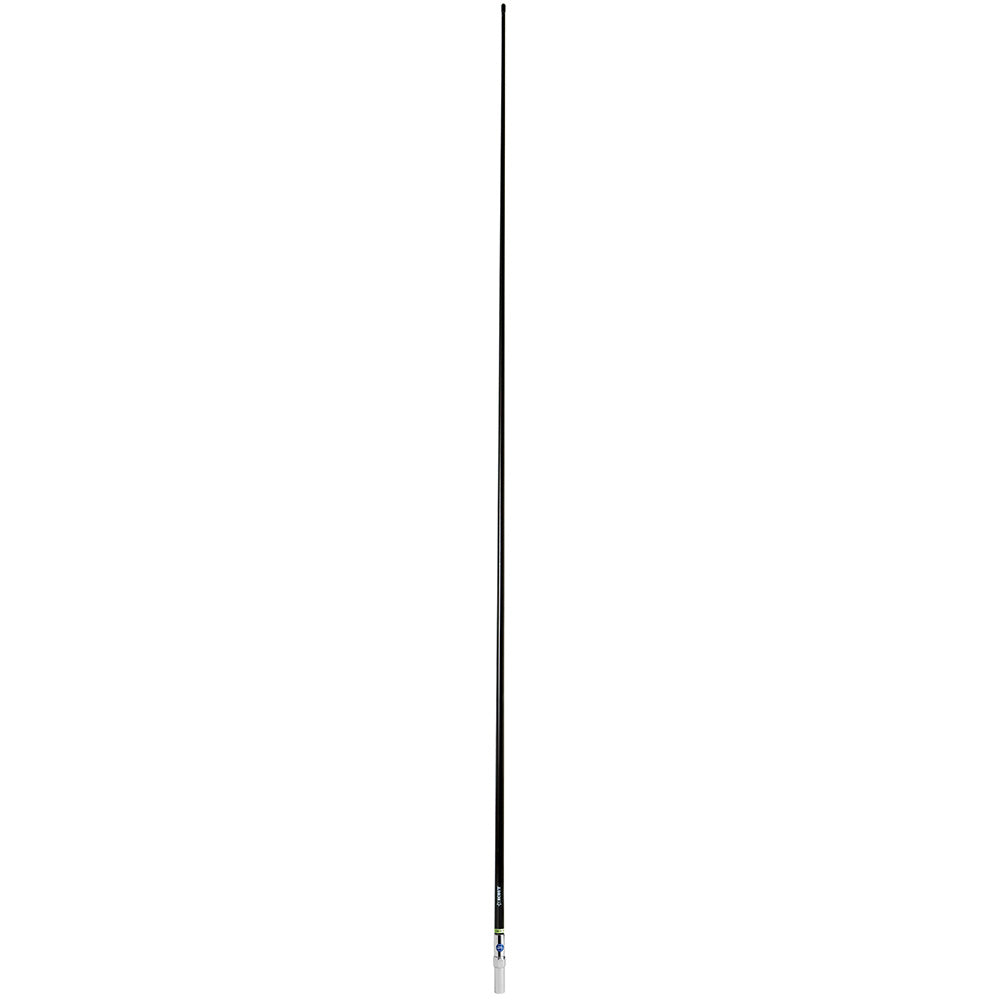 Scout 8' QuickFit Black VHF Antenna with 5M Cable and FME Quick 6 Foam Filled Brass & Copper Element