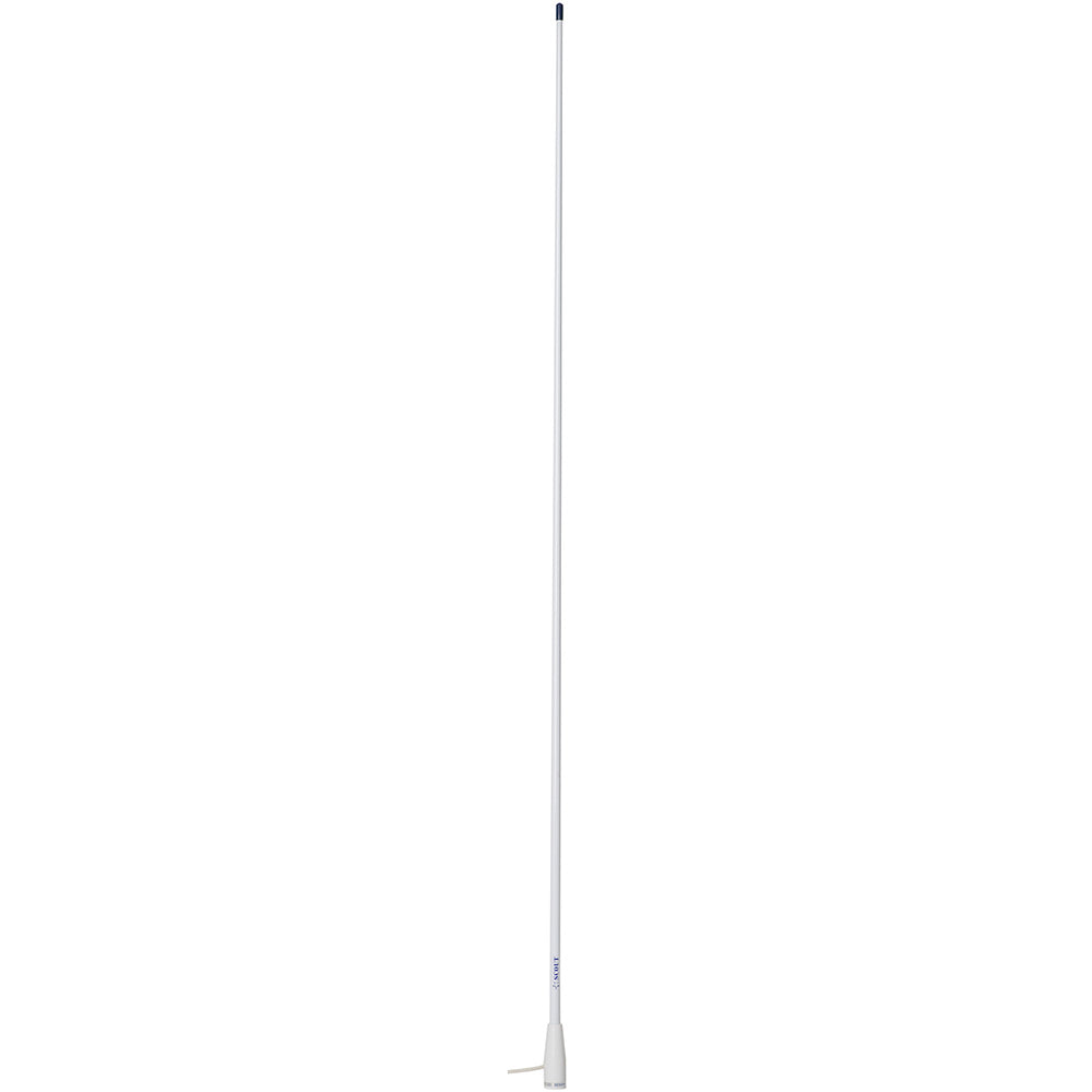 Scout 5' White VHF Antenna with 3dB Gain and Waterproof Design - Part Number PF AN NVHF00002T